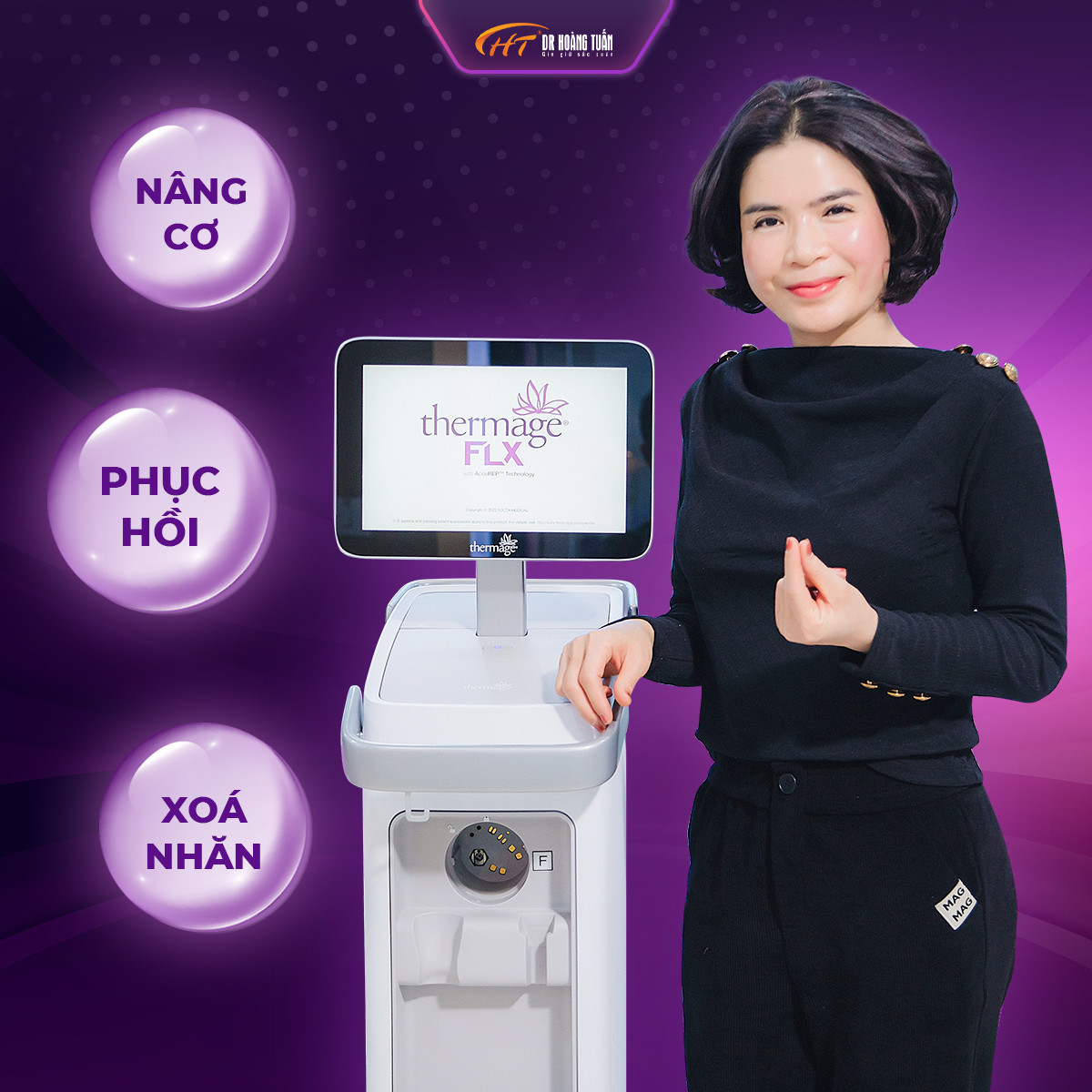 trẻ hoá da mặt bằng công nghệ cao